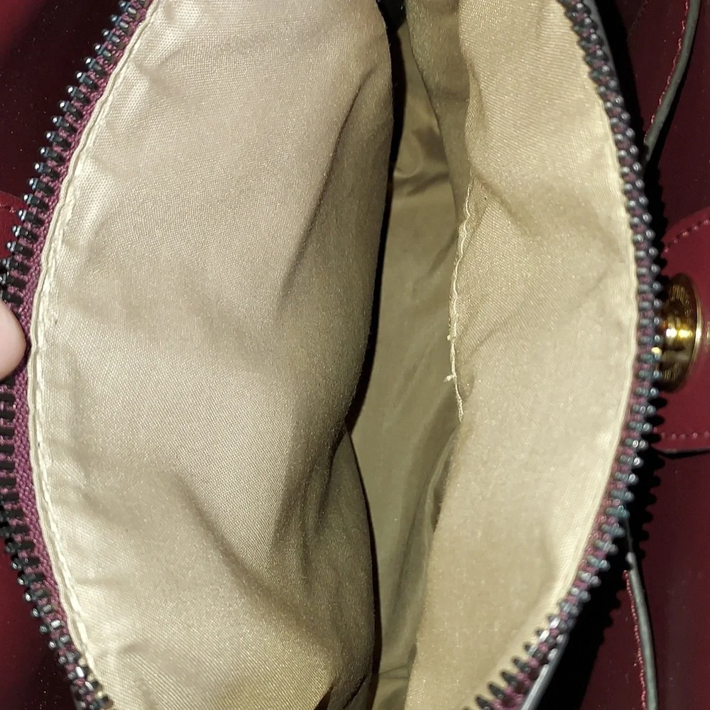 Nanette lepore burgundy purse - Picture 5 of 6